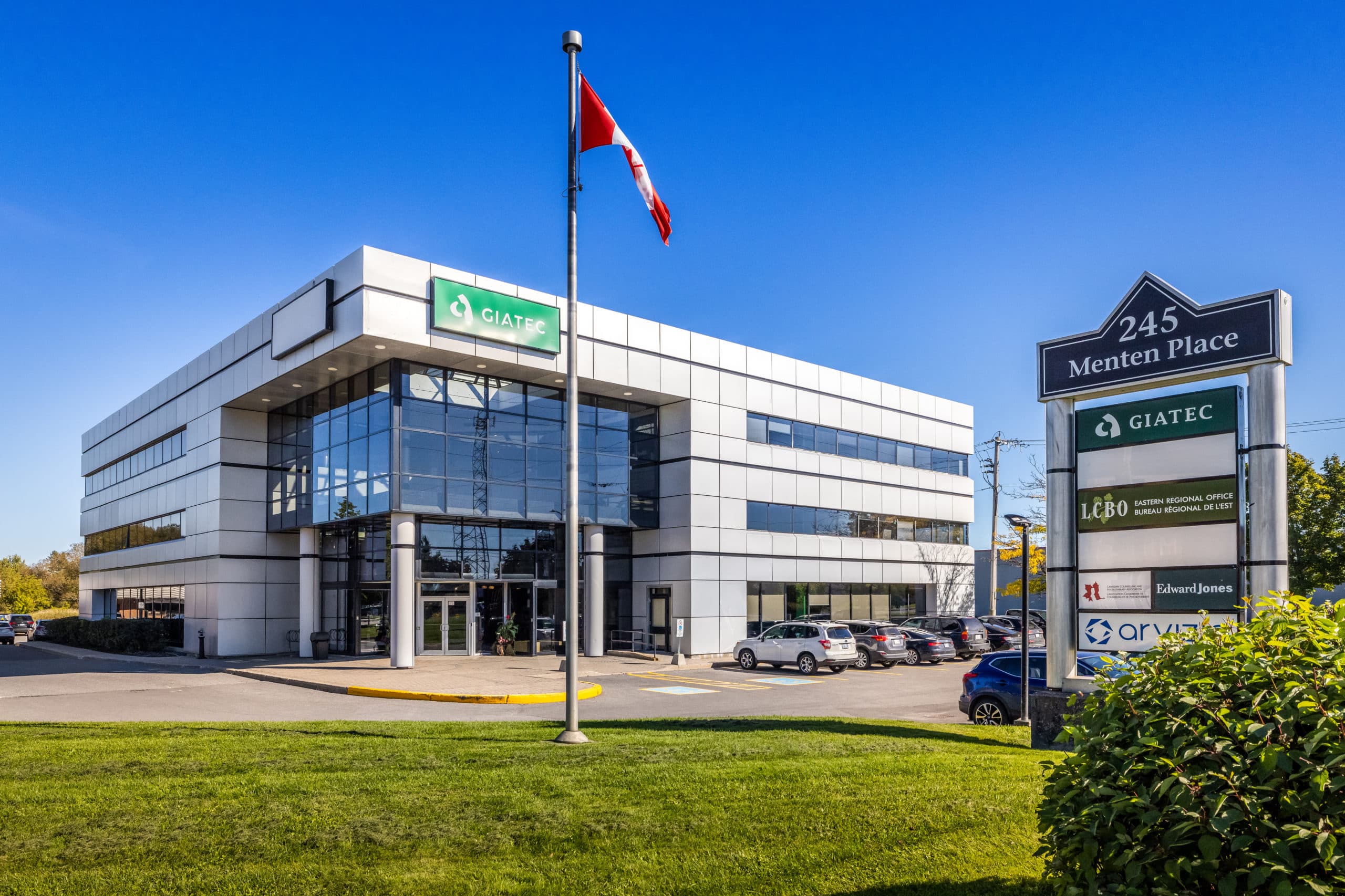 Front View 245, Menten Place, Nepean ON